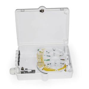 FTTH 8 Cores Fiber Optic Distribution Box terminates