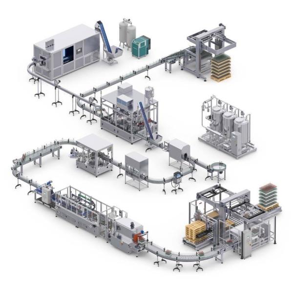 Automatic Edible Oil Filling Machine Bottle Height 50-350mm Dimension 2000*1000