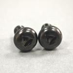 Zinc Plated Pan Head Anti Tamper Screws Triangle Drive With 500mm Length
