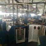 Mini Type Single Circular Knitting Machine Single Jersey 4 Track Cams 1.5KW