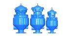 Flange Type Combination Sewage Air Release Valve Full Flow Area Single Body