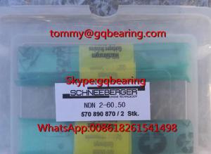 China Corrossion Resistant Steel Material SCHNEEBERGER NDN 2-60.50 Micro Frictionless Table NDN2-60.50 Linear Slide Bearing on sale