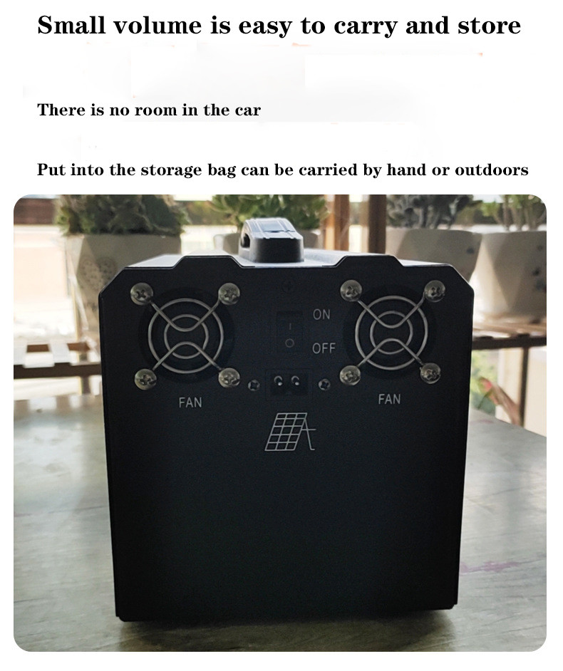 Outdoor power supply Portable 220V mobile emergency power supply 1500W