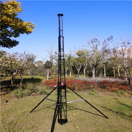 Guyed 800 Mhz Aluminum WiFi Cell On Wheel Tower
