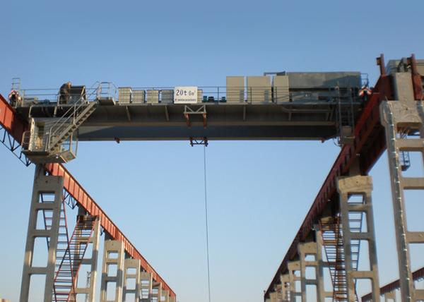 QD Model Double Girder Overhead Crane 5 Ton With Electric Trolley High