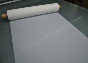 China High Precision Polyester Silk  Screen Printing Mesh White For Glass Printing on sale
