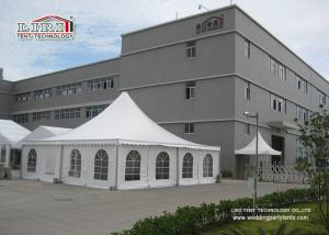 Wholesale 10x10m White Color Pagoda Garden Canopy Tent With Church Window , Garden Pagoda Tent from china suppliers
