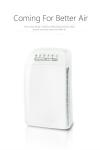 Home Portable HEPA Air Purifier Humidify Kitchen Air Purifier