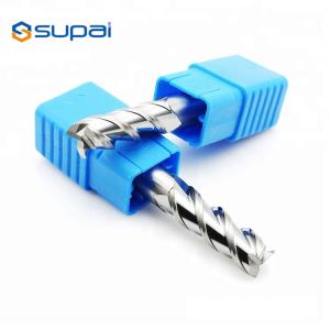 Wholesale High Speed Carbide End Mills For Aluminum / 3 Flute End Mill Aluminum from china suppliers