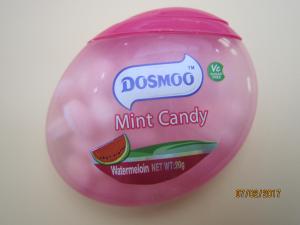 Wholesale Fresh breath Egg shape Sugar Free Mint Candy / 20g Watermelon Flavor Candy Pepper mint snack from china suppliers