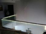 SGCC Transparent Flashing 10.38mm Led Illuminated Glass Panels