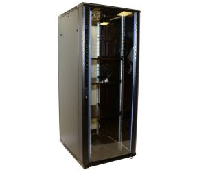 China Heavy Duty Loading Open Frame Rack , Telecom Steel IP20 42U Network Rack on sale