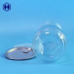 BPA Free Clear Plastic Cylinder Container Customized Capacity And Logo