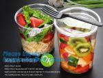 1000ML salad disposable plastic food container soup bowl noodle bowl,Food Grade