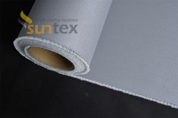 Silicone Rubber Coated Fiberglass Cloth Heavy Duty Fireproof Welder Blanket For
