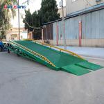 10000kg Hydraulic Mobile Dock Ramp 20T Temporary Dock Ramps