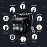 10 In 1metal Facial Machine Hydro Water Aqua Dermabrasion Peeling Machine Hydra