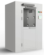 YANING Cleanroom Air Shower Room Automatic Sliding Door Electronic Interlock