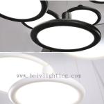 Ultrathin Round Panel LED Acrylic Lighting BV2002-3 Shenzhen 12W*3 3000K/4000K
