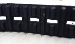 Agricultural Snowmobile Rubber Track 140mm Width For Robot / Motorcycle Systems