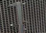 Metal Stainless Steel 304 Mesh Chain Conveyor Belt With Rod