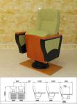 Hypoallergenic Movie Theatre Auditorium Seating Chair Multiscene Anti Fading