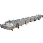 400KGS/H Mesh Belt Tunnel Freezer