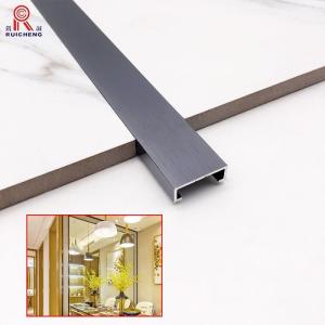 Wholesale Gold Listello Tile Trim Extruded Aluminium Material For UV Board from china suppliers
