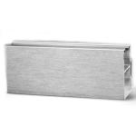 OEM Customized Silver/Champagne/Black/Gold 6m Anodized Aluminium Profiles