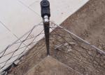 X Tend Black Oxide Wire Rope , Stainless Steel Wire Rope Mesh Fence