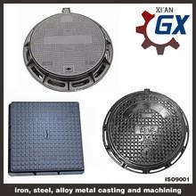 China Buy Sewer Heavy Duty Ductile Iron Square And Round Manhole Cover And Frame En124 d400 on sale