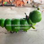Amusement Park Caterpillar Scooter Playground Equipment Realistic Cartoon Ride