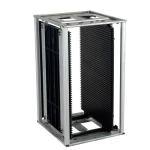 Antistatic 200kg 50pcs PCB Slots ESD Magazine Rack