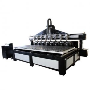 Wholesale 8 head 8 rotary axis woodworking cnc router machine for non-metal from china suppliers