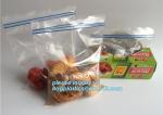 sealing double bag with zipper top for products packing, 5KG resealable rice bag