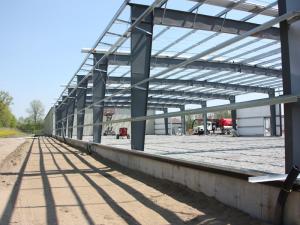 Wholesale Different Section Building Steel Frame With Normal Painting from china suppliers
