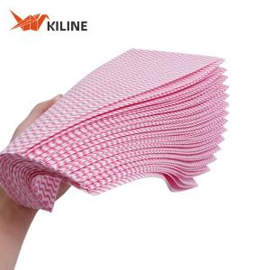 Wholesale 100% Viscose Reusable Kitchen Towel Roll , Multitask Cleaning Colour Coded Cloths from china suppliers