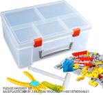 Organizer Storage Containers Tool Box With Adjustable Dividers For Beads, Crafts