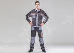 Factory Workers Heavy Duty Work Suit 65% Polyester 35% Cotton Twill Gray