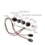 Jazz Base Control Plate Guitar Bass Control Plate Devices Bass Circuit Control