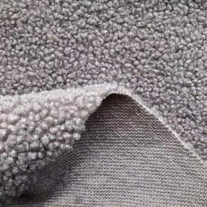 Wholesale 100% Polyester White Fake Real Sherpa Plush Fleece Fabric for Winter Accessories from china suppliers