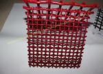 Red 72A Manganese Steel Crusher Mining Wire Screen Mesh
