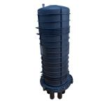 Protection 24core Dome Type 1in 6out Fiber Optic Splice Closure for FTTH