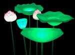 LED Simulation Lotus Lamp Landscape Park Lake Pond Scenic Spot Water Lighting