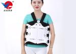 Flannel Adjustable Medical Orthosis , Lumbar Orthosis Back Brace Provide Stable