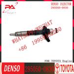 Diesel Fuel Common Rail Injector 2367039395 2950500830 for TOYOTA engine 23670