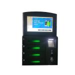 Touch Cell Phone Charging Stations With LCD Advertising Player For Restaurant