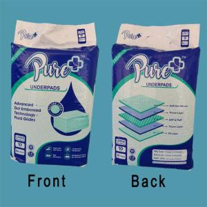 Wholesale Customized Color 5ply Core 60x90 Absorbent Pad Incontinence Underpad Cotton Surgical Pad from china suppliers