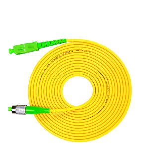 Wholesale SC/APC Single Mode FTTH Drop Cable Fiber Optic Patch Cord from china suppliers