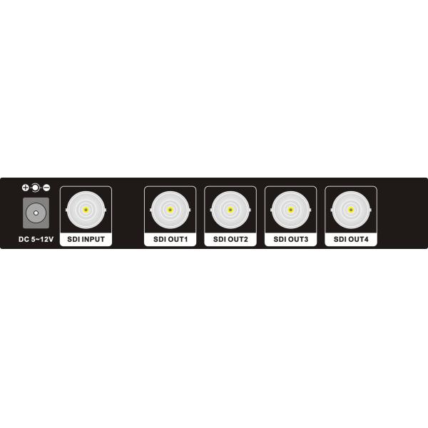 1 x 4 SDI Signal Splitter